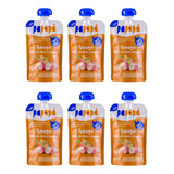 Papapa Kit 6un 1 Sabor Papinha Organica Com Carne 120g