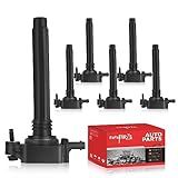 PAPAPARTS Conjunto De 6 Bobinas De Ignição UF648 Compatível Com Chrysler Town Country 2011 2016 Dodge Avenger Challenger Charger Durango Grand Caravan Journey Jeep Grand Cherokee Ram Promaster V6