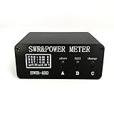 PAPAPI SWR 120 1 8 50 0 5 W 120 W Medidor De Ondas Estacionárias OLED Display Digital SWR HF Medidores De Ondas Curtas Potência Wattímetro