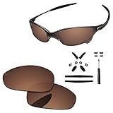 Papaviva Lentes De Substituição E Kits De Borracha Para óculos De Sol Oakley Juliet Pro+ Copper Brown Polarizado
