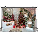 Papéis De Parede Para Fotografia Aiikes Navideño 240 X 300
