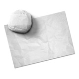 Papel Acoplado Branco Liso C Película Anti Gordura 400 Und Sem Nome
