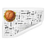 Papel Acoplado C 400 Folhas Para Frios lanches delivery
