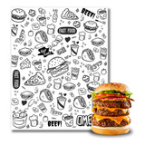 Papel Acoplado Hamburguer Burguer Lanche 400 Unds