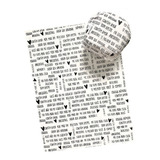Papel Acoplado Hamburguer Burguer Lanche Frios 1000 Unidades
