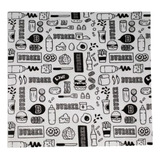 Papel Acoplado Hamburguer Lanche Frios 4 000 Unds Atacado