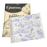 Papel Acoplado Monolúcido Lanche Frios 30x38cm C/1kg Cor Branco Liso