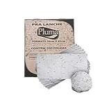 Papel Acoplado Para Hamburguer E Lanches 36x45cm Com 500 Unidades   Papel Para Lanches Com Película