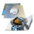 Papel Acoplado Térmico Anti Gordura 30x38 Lanches   500un Cor Prateado
