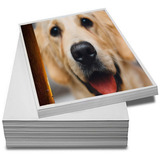 Papel Adesivo A4 Glossy 80g Prova D água Premium 100 Folhas Cor Branco Brilhante