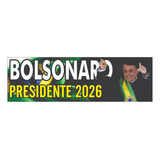 Papel Adesivo Colante Bolsonaro 22   25x8cm 20 Unid