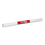 Papel Adesivo Contact Branco Fosco Lavável 45cm X 10 Metros