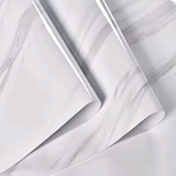 Papel Adesivo Envelopamento Móveis Imita Marmore 4 5m X 0 60m Cor Mármore Branco