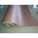 Papel Adesivo Envelopamento Rose Fosco Rolo De 3,50m X 1,22m