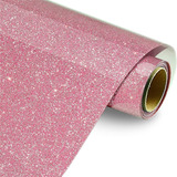 Papel Adesivo Glitter Rosa 2m X