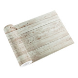 Papel Adesivo Madeira Parede Envelopar Móveis Decorativo 10m