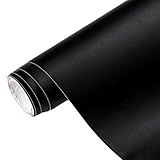 Papel Adesivo Preto 5 Metros Para Decoração De Paredes E Móveis