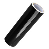 Papel Adesivo Vinil Preto Envelopar Fogão Lavável 5m X 60cm Cor Preto Brilho