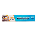Papel Aluminio 65 Metros X 45cm P assados Com Serrilha Na Cx