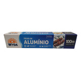 Papel Alumínio Em Rolo 30cm X 100metros Wyda Para Assados