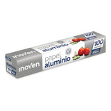 Papel Aluminio Rolo 30cm X 100mts Forno