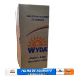 Papel Aluminio Wyda Rolo 45cm 4m C 25