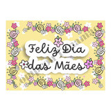 Papel Arroz Bolo Personalizado Feliz Dia Das Mães 20x30cm