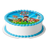 Papel Arroz Redondo 20 Cm Patrulha Canina Cod 06