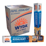 Papel Assalight Premium 3m Caixa 20 Rolos Antiaderente