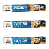 Papel Assalight Premium 3m Wyda Kit Com 3 Rolos