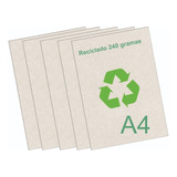 Papel Cartão Reciclado 240g m2