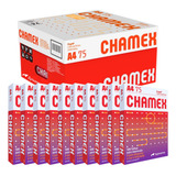 Papel Chamex A4 Sulfite Caixa Com 10 Pacotes