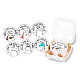 Papel De Arroz Mini Bolo Bento Cake Comestível Redondo 9 5cm