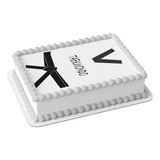 Papel De Arroz P Bolo Kimono Dobok Taekwondo Faixa Preta