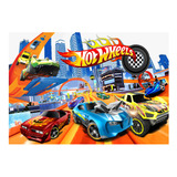 Papel De Arroz Para Bolo De Aniversário Hot Wheels Mod 3