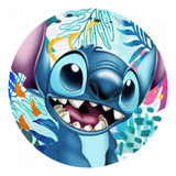 Papel De Arroz Para Bolo Lilo Stitch Mod 15