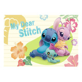 Papel De Arroz Para Bolo Lilo Stitch Mod 7