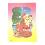 Papel De Carta Antigo Cartiuge Natal X4p