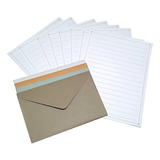 Papel De Carta Coleção Letter Set P Escrever Envelopes Mix