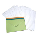 Papel De Carta Coleção Letter Set P Escrever Envelopes Mix