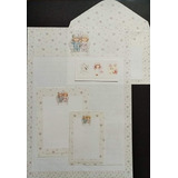 Papel De Carta Com Envelopes Importados E Originais