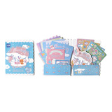 Papel De Carta Com Pastinha Tag Postcard Sanrio Cinnamoroll