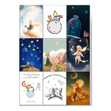 Papel De Carta Estilo Antigo Pequeno Principe Kit 14 Uni