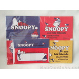 Papel De Carta Snoopy Original Sanrio