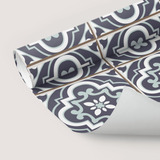 Papel De Parede Adesivo Banheiro Azulejo Português Azul 2m