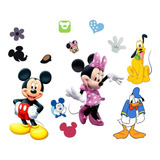Papel De Parede Adesivo Decorativo Mickey Minnnie Disney 13