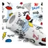 Papel De Parede Adesivo  Skate Teen Caderno Tenis Quarto 10m