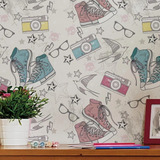 Papel De Parede Adesivo Teen Infantil Menina Quarto