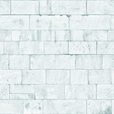 Papel De Parede Adesivo Tijolinho Cozinha Branco Gelo 3m