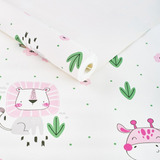 Papel De Parede Importado Vinilico Lavavel Rosa Infantil